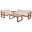 4 Piece Sectional Seating Group with Cushions-1500732091-1500732090