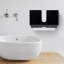 Acrylic Wall/ Under Cabinet Mounted Paper Towel Holder