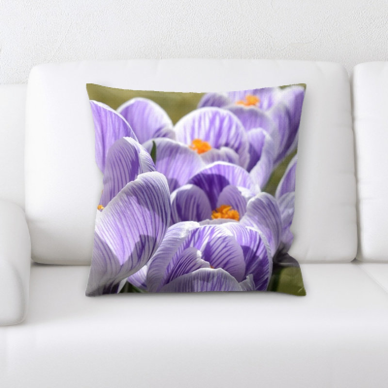 Microsuede Throw Pillow