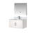 Bath Vanity With Faucet Set And LED Mirror