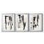 ABSTRACT Series DCC-III - Impression encadrée sur mesure de qualité supérieure - 3 pièces-7117216-7117217