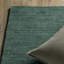 Yolandi Teal Solid Color Hand Tufted Wool Area Rug-47229149