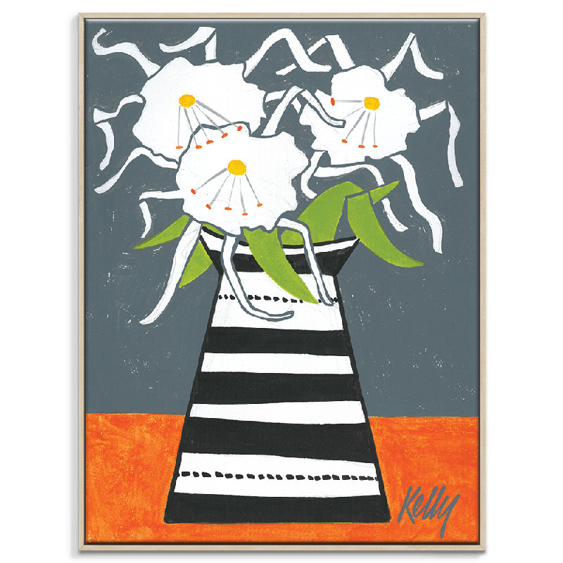 Carnival by Kelly - Art Prints, 51" H x 41" W, Brown Framed