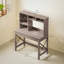 Bureau d'ordinateur avec huche Ibraaheem