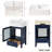 20.2" Bathroom Vanity with Glass Door-1681519680