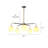  Breeana 5 - Light Dimmable 30.7'' W Sputnik Dining Room Chandelier