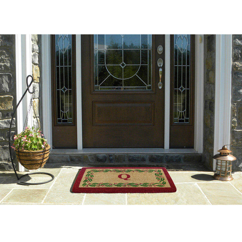 Tapis d'entrée antidérapant 36 po L x 22 po, Q
