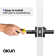 Muse Privacy Door Lever with Push Button and Round Rosette