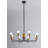 Spero 8 - Light Dimmable Sputnik Chandelier