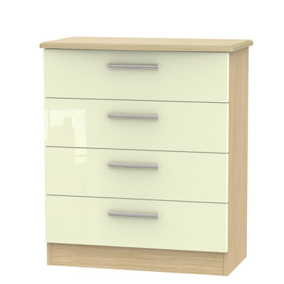 Fully Assembled Yvette 4 Drawer Chest