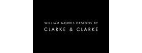 William Morris Designs by Clarke & Clarke Logo