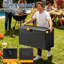 Boîte de rangement en résine 130 gallons, boîte de rangement extérieure verrouillable et imperméable, contenant extérieur polyvalent pour colis, coussins de mobilier de patio, outils de jardin et accessoires de piscine-122558745
