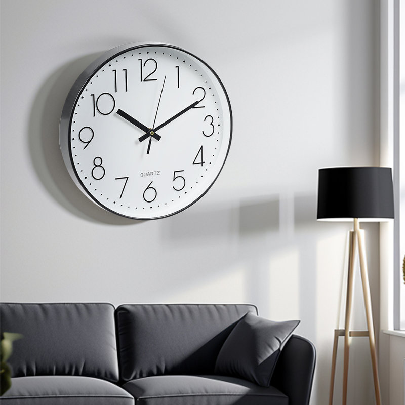 Navit Wall Clock, White