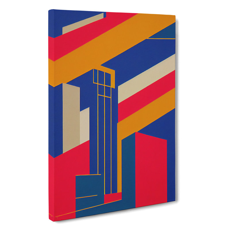 Unique Architecture No.1 - Wrapped Canvas, 76cm H x 50cm W x 3cm D