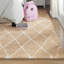Geometric Shaggy Area Rug-1093608007