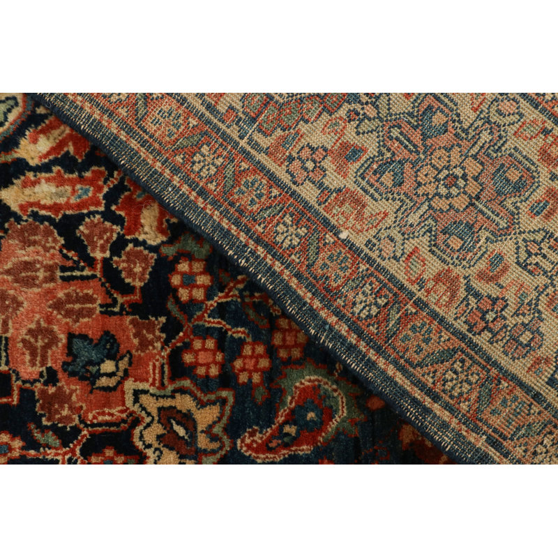 Antique One-of-a-Kind 4'2X6'10 Hand Knotted Area Rug