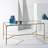 Terenna Metal And Glass Coffee Table-1127427344