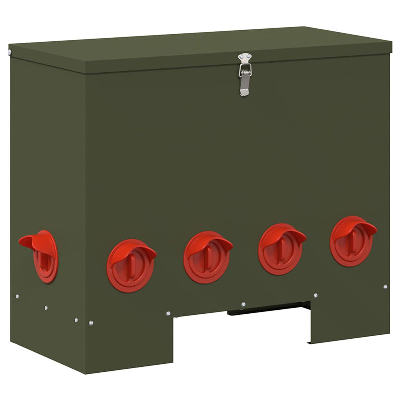 Cold-Rolled Steel Feeder, Olive Green