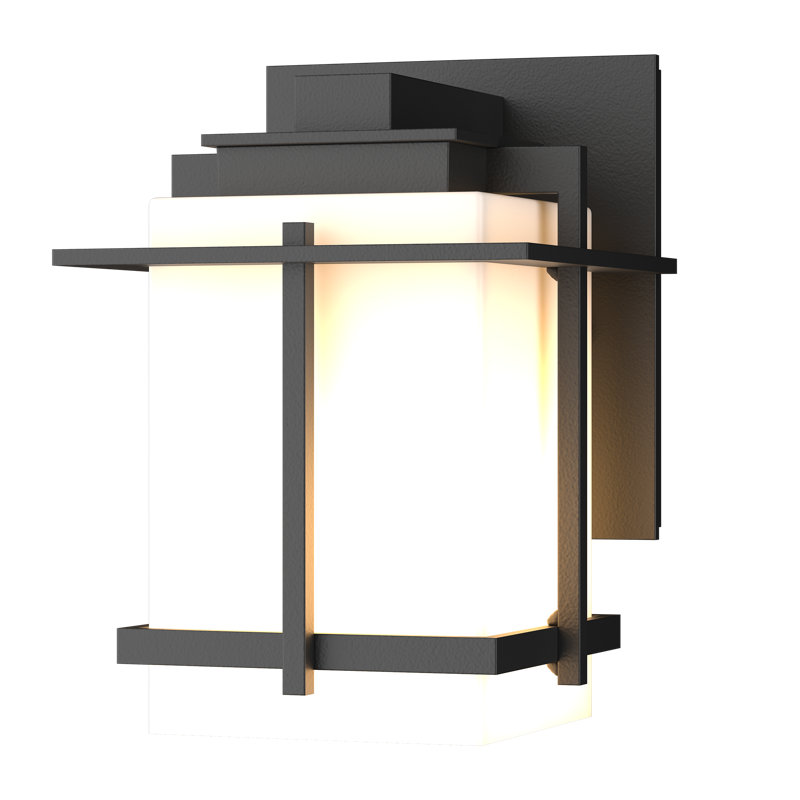 Tourou 7.4" H Outdoor Armed Sconce, Coastal Black