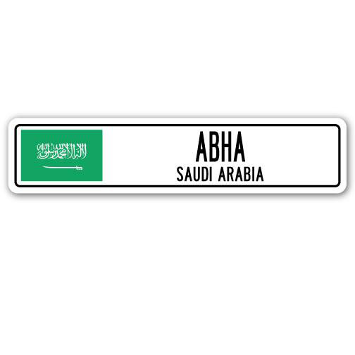 Panneau de signalisation en aluminium Bourdeau Abha, H 6 po x l 24 po x P 1 po