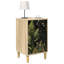  Bedside Cabinet Sonoma Oak Engineered Wood Nightstand Bedroom Furniture
