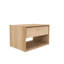 Nordic 1 - Drawer Solid Wood Nightstand