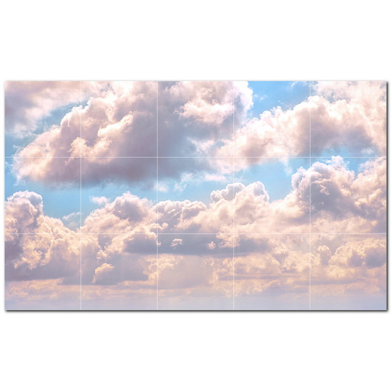 Photo de nuages 4,25 x 4,25