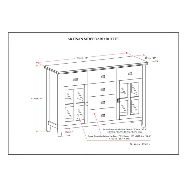 Dimensions du produit