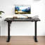 Bureau électrique debout, bureau à hauteur réglable, table d'ordinateur ergonomique avec mémoire préréglée, bureau assis-debout pour bureau personnel