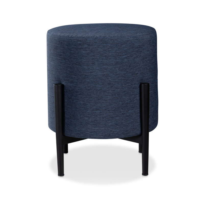 Pouf Outdoor Ottoman, Indigo