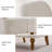 28.7" Upholstered Armchair With Tight Back And Solid Wood Legs-23430782