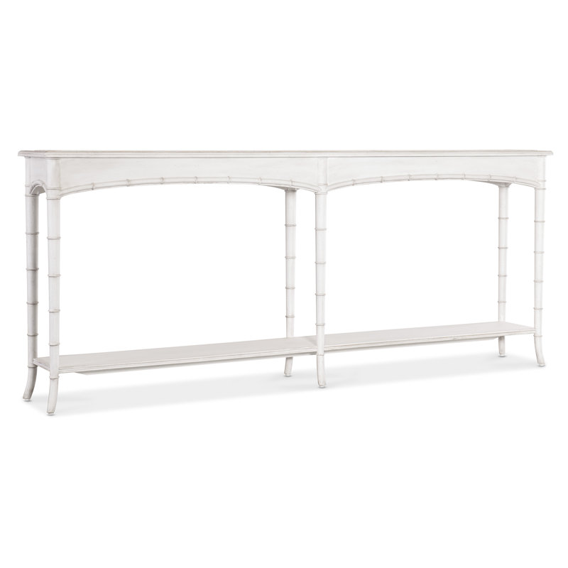 Charleston White 80'' Coastal Rectangular Console Table