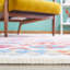 Tapis ivoire / rouge Horwich 410-1255506255