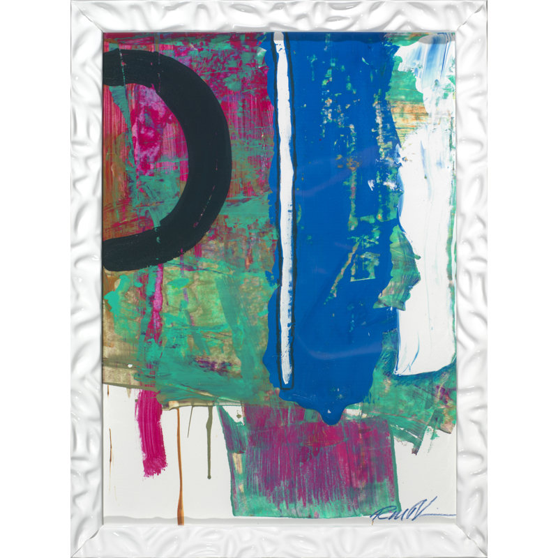 Front Wall Abstract 10 Print by Robert Robinson