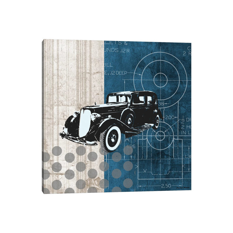 Classy Ride I by Michael Marcon - Wrapped Canvas Print, 45.72 cm H x 45.72 cm W x 3.175 cm D