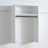 Devi White Wall Mounted Wood Closet System-2136295954