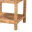 Alegna 1 Drawer Solid Wood Nightstand