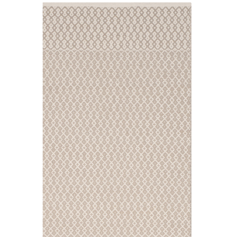Bester Hand Woven Cotton Geometric Rug, Runner 2'3" x 6'