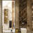 AMANI Rectangular Modern High Lumen Lighted LED Anti-Fog Dimmable Wall Mounted Bathroom Vanity Mirror-100655265