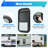 Vertical Sliding RV Window Black