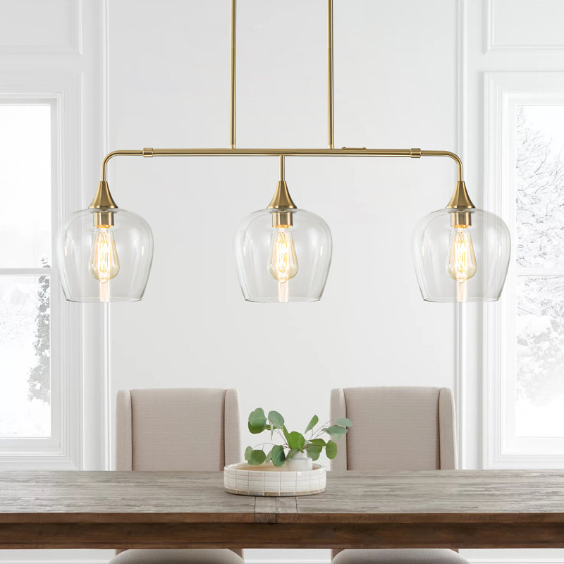 Ralje 3 - Light Kitchen Island Pendant, Gold