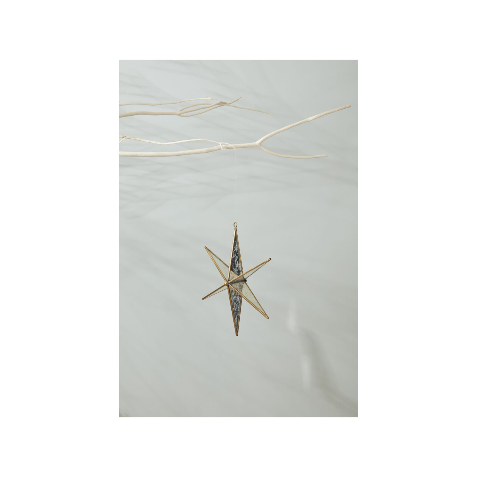 Nothern Star Holiday Shaped Ornament, 6.5" H x 6" W x 1.75" D