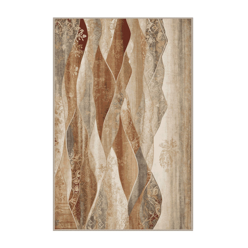 Tapis Cascade Drift, Rectangle 4pi x 6 pi