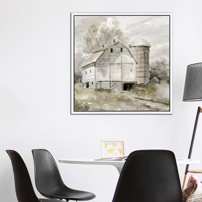 Neutral Silo by Carol Robinson - Painting on Canvas