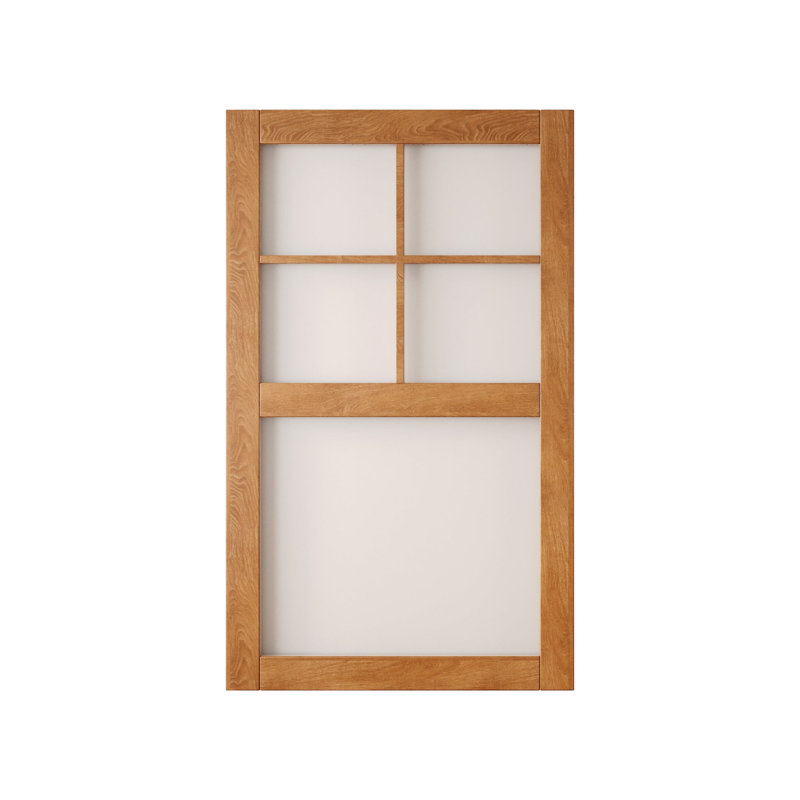 Porte de grange coulissante en bois massif non assemblé 50 po x 50 po, 50 po x 80 po
