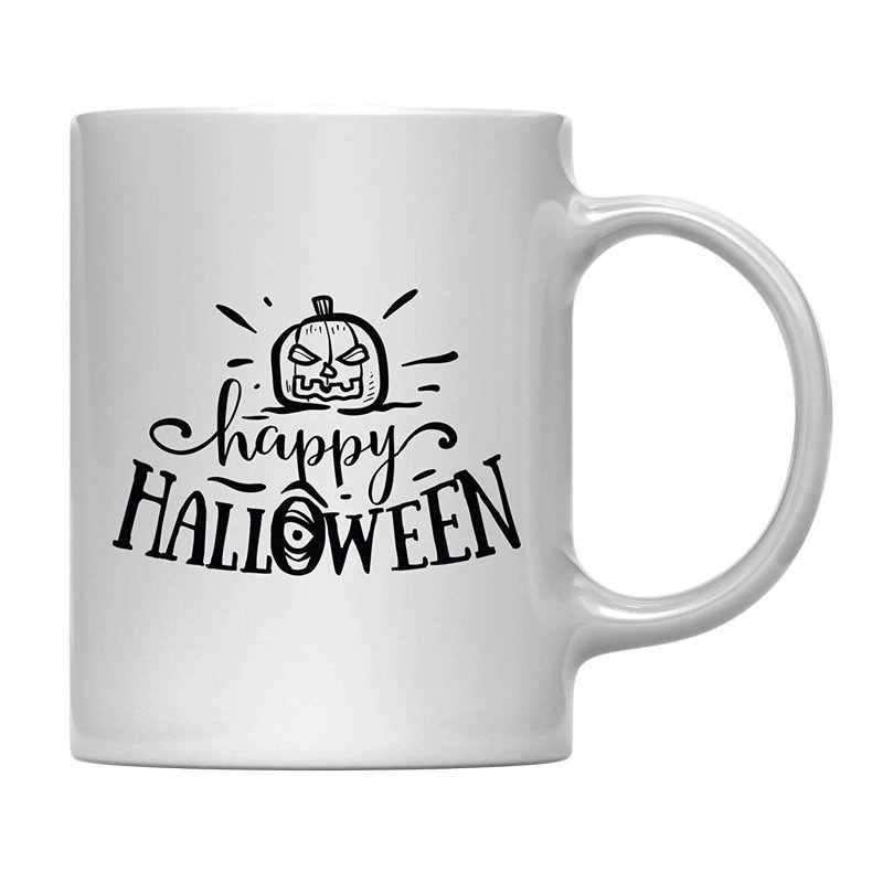 Grande tasse à café joyeuse halloween Bezu