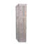 Porte de grange à deux compartiments en bois massif 32 po x 84 po non finie avec trousse de quincaillerie d'installation-98179902-98179903
