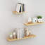 Tablette murale flottante en bois massif-1534017673