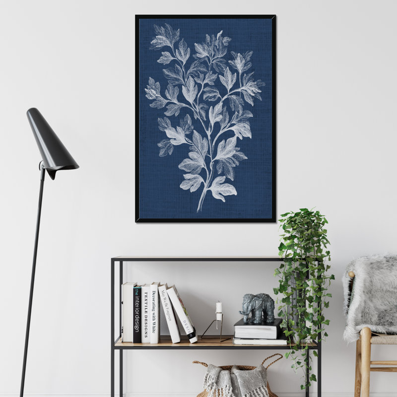 Foliage Chintz I by Vision Studio - Painting, Black Framed Paper Print, 34cm H x 24cm W