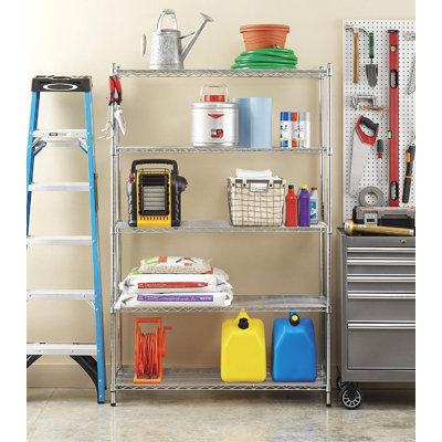 Tiverton 48'' W Metal Shelving Unit